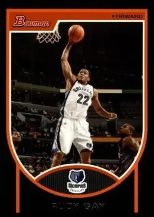 2007-08 Bowman #76 - Rudy Gay - Memphis Grizzlies