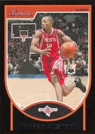 2007-08 Bowman #87 - Rafer Alston - Houston Rockets