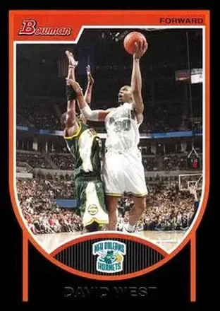 2007-08 Bowman #89 - David West - New Orleans Hornets