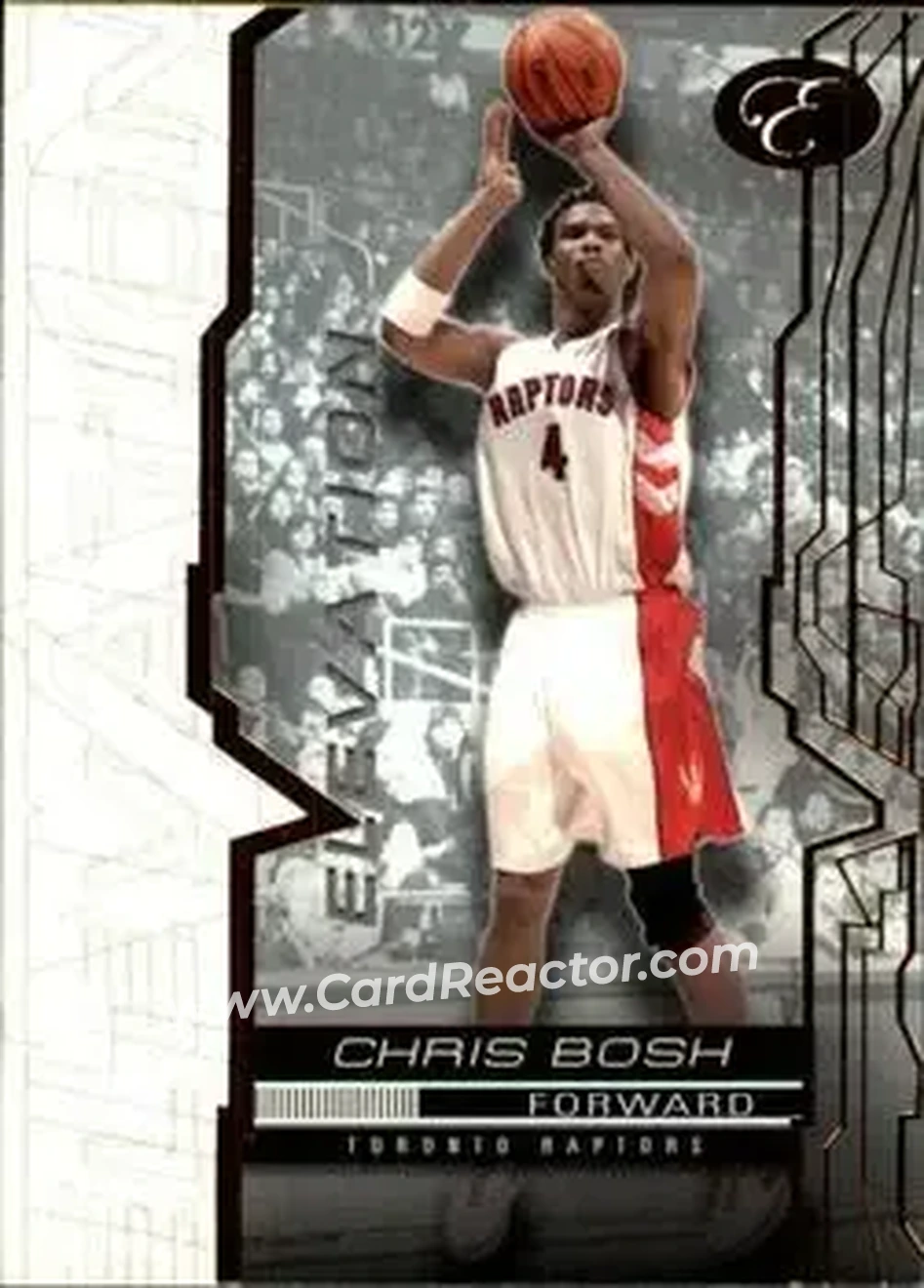 2007-08 Bowman Elevation #4 - Chris Bosh - Toronto Raptors