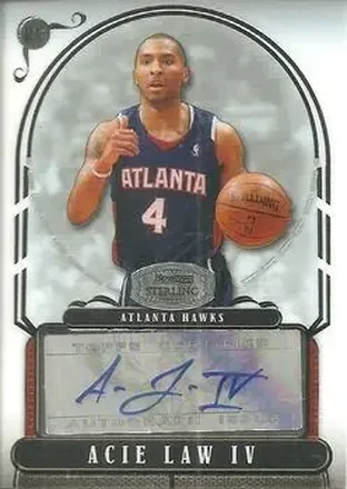 2007-08 Bowman Sterling #AL2 - Acie Law - Atlanta Hawks