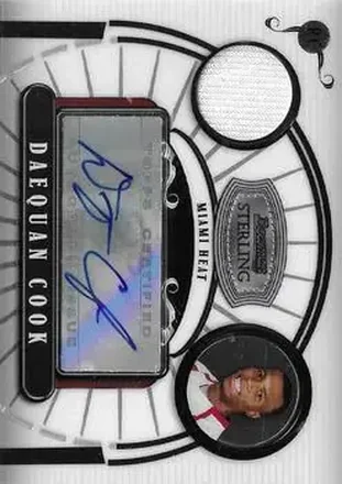 2007-08 Bowman Sterling #DC - Daequan Cook - Miami Heat