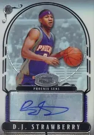 2007-08 Bowman Sterling #DJS2 - D.J. Strawberry - Phoenix Suns
