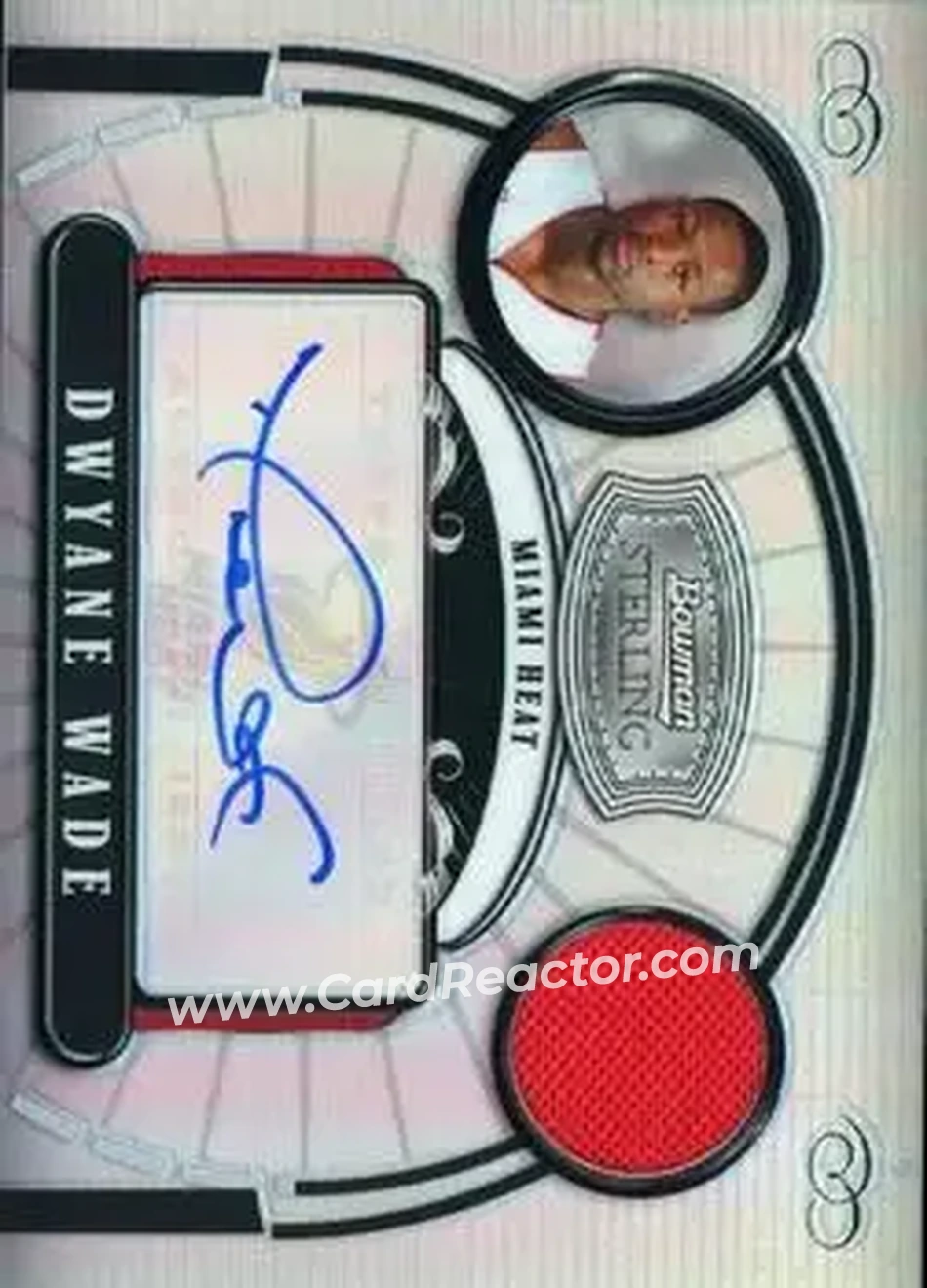 2007-08 Bowman Sterling #DW - Dwyane Wade - Miami Heat
