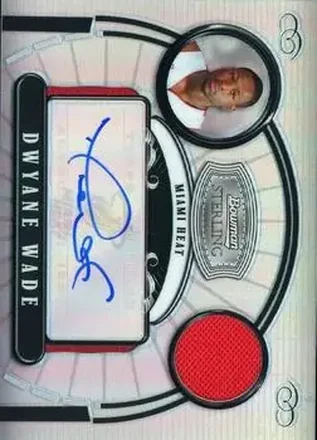 2007-08 Bowman Sterling #DW - Dwyane Wade - Miami Heat