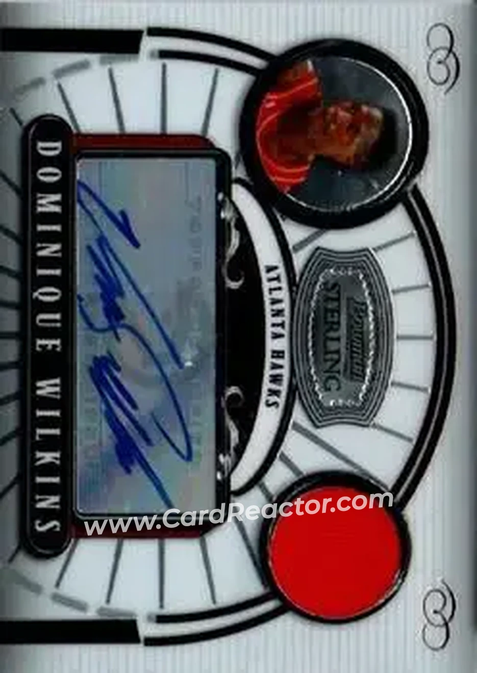 2007-08 Bowman Sterling #DWI - Dominique Wilkins - Atlanta Hawks
