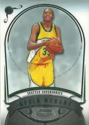 2007-08 Bowman Sterling #KD - Kevin Durant - Seattle SuperSonics