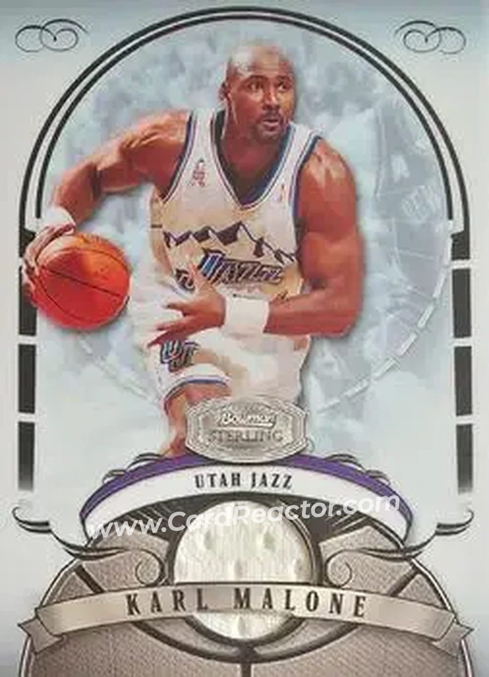 2007-08 Bowman Sterling #KMA - Karl Malone - Utah Jazz
