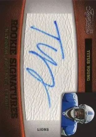 2011 Panini Timeless Treasures #216 - Titus Young - Detroit Lions