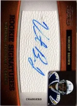 2011 Panini Timeless Treasures #221 - Vincent Brown - San Diego Chargers