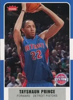 2007-08 Fleer #5 - Tayshaun Prince - Detroit Pistons