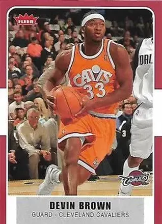 2007-08 Fleer #11 - Devin Brown - Cleveland Cavaliers