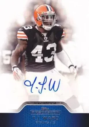 2011 Topps Precision - Autographs #PCVA-TW - T.J. Ward - Cleveland Browns