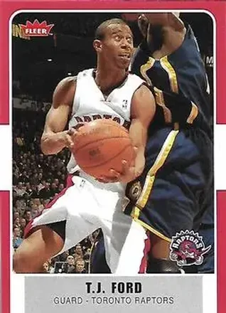 2007-08 Fleer #17 - T.J. Ford - Toronto Raptors