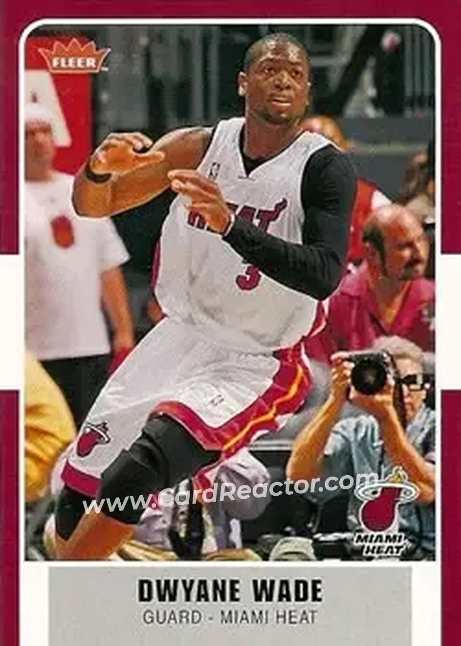 2007-08 Fleer #24 - Dwyane Wade - Miami Heat