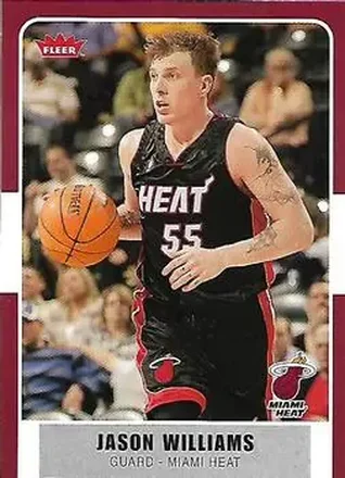 2007-08 Fleer #26 - Jason Williams - Miami Heat