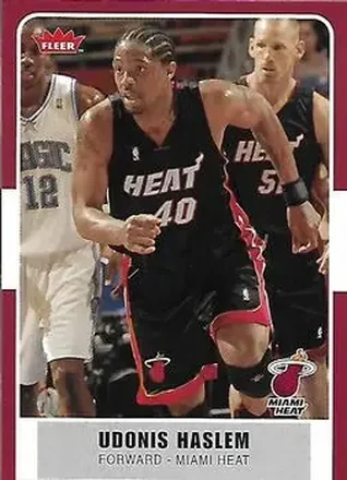 2007-08 Fleer #27 - Udonis Haslem - Miami Heat