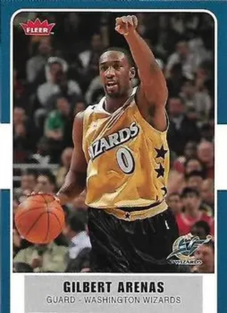 2007-08 Fleer #42 - Gilbert Arenas - Washington Wizards
