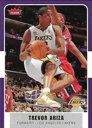 2007-08 Fleer #48 - Trevor Ariza - Los Angeles Lakers