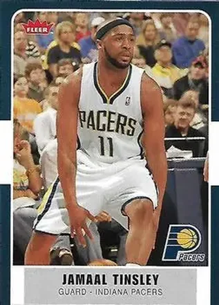 2007-08 Fleer #59 - Jamaal Tinsley - Indiana Pacers