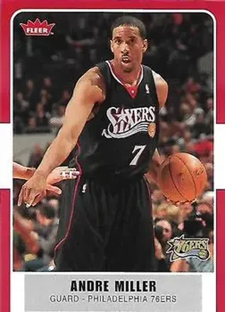 2007-08 Fleer #64 - Andre Miller - Philadelphia 76ers