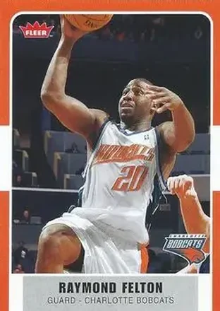 2007-08 Fleer #67 - Raymond Felton - Charlotte Bobcats