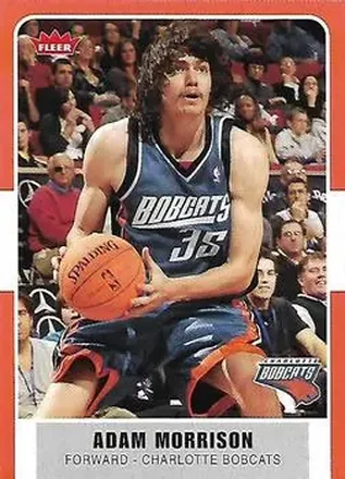 2007-08 Fleer #69 - Adam Morrison - Charlotte Bobcats
