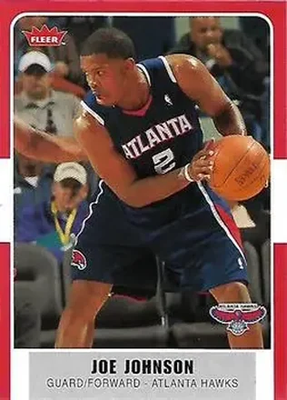 2007-08 Fleer #82 - Joe Johnson - Atlanta Hawks