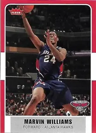 2007-08 Fleer #85 - Marvin Williams - Atlanta Hawks