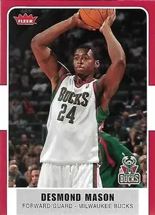 2007-08 Fleer #93 - Desmond Mason - Milwaukee Bucks