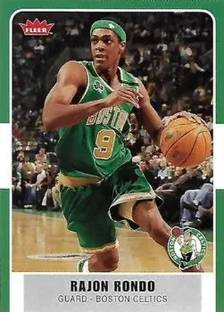 2007-08 Fleer #95 - Rajon Rondo - Boston Celtics