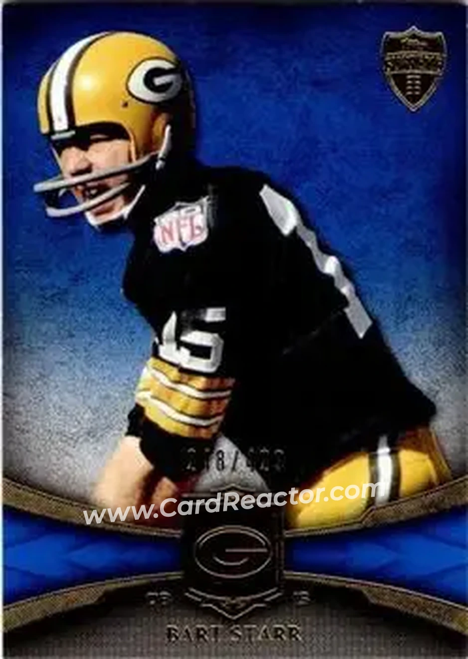 2011 Topps Supreme #26 - Bart Starr - Green Bay Packers