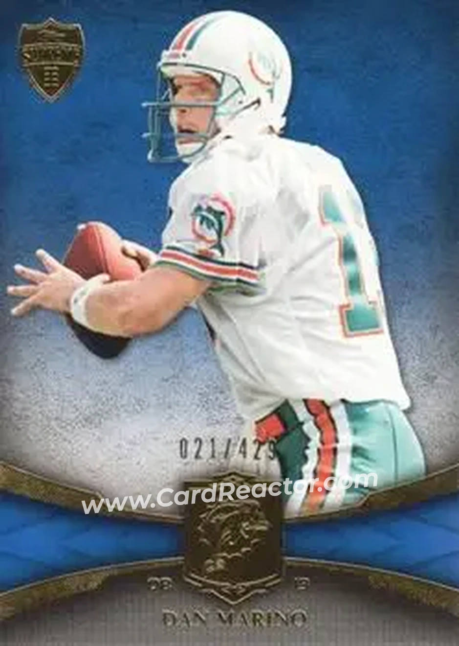 2011 Topps Supreme #50 - Dan Marino - Miami Dolphins