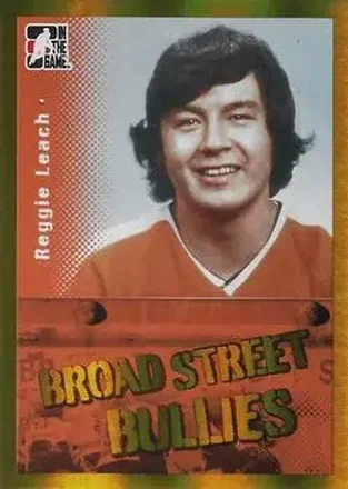 2011-12 In The Game Broad Street Boys - Gold #30 - Reggie Leach - Philadelphia Flyers