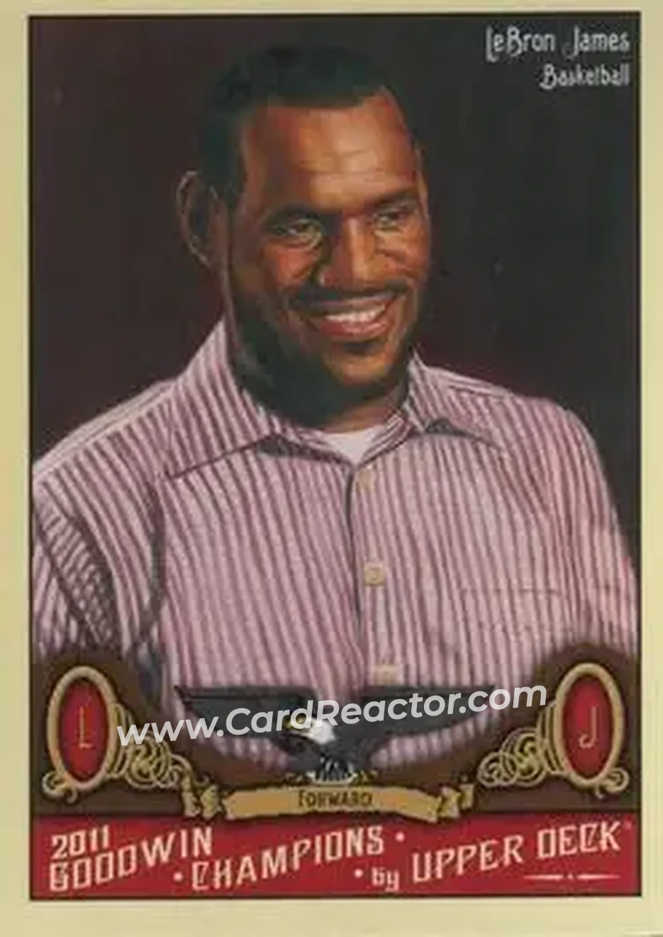 2011 Upper Deck Goodwin Champions #6 - LeBron James
