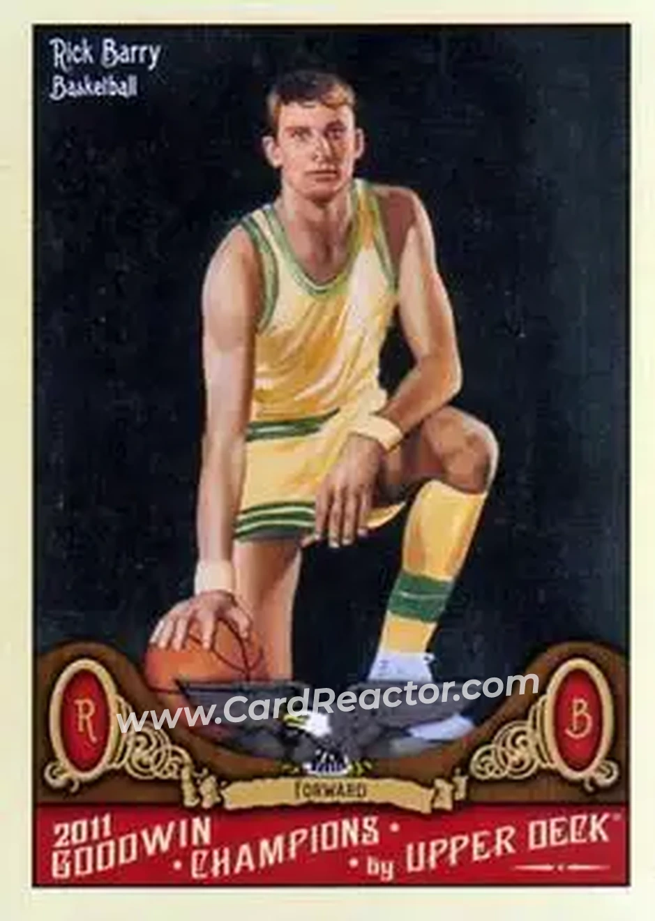 2011 Upper Deck Goodwin Champions #7 - Rick Barry