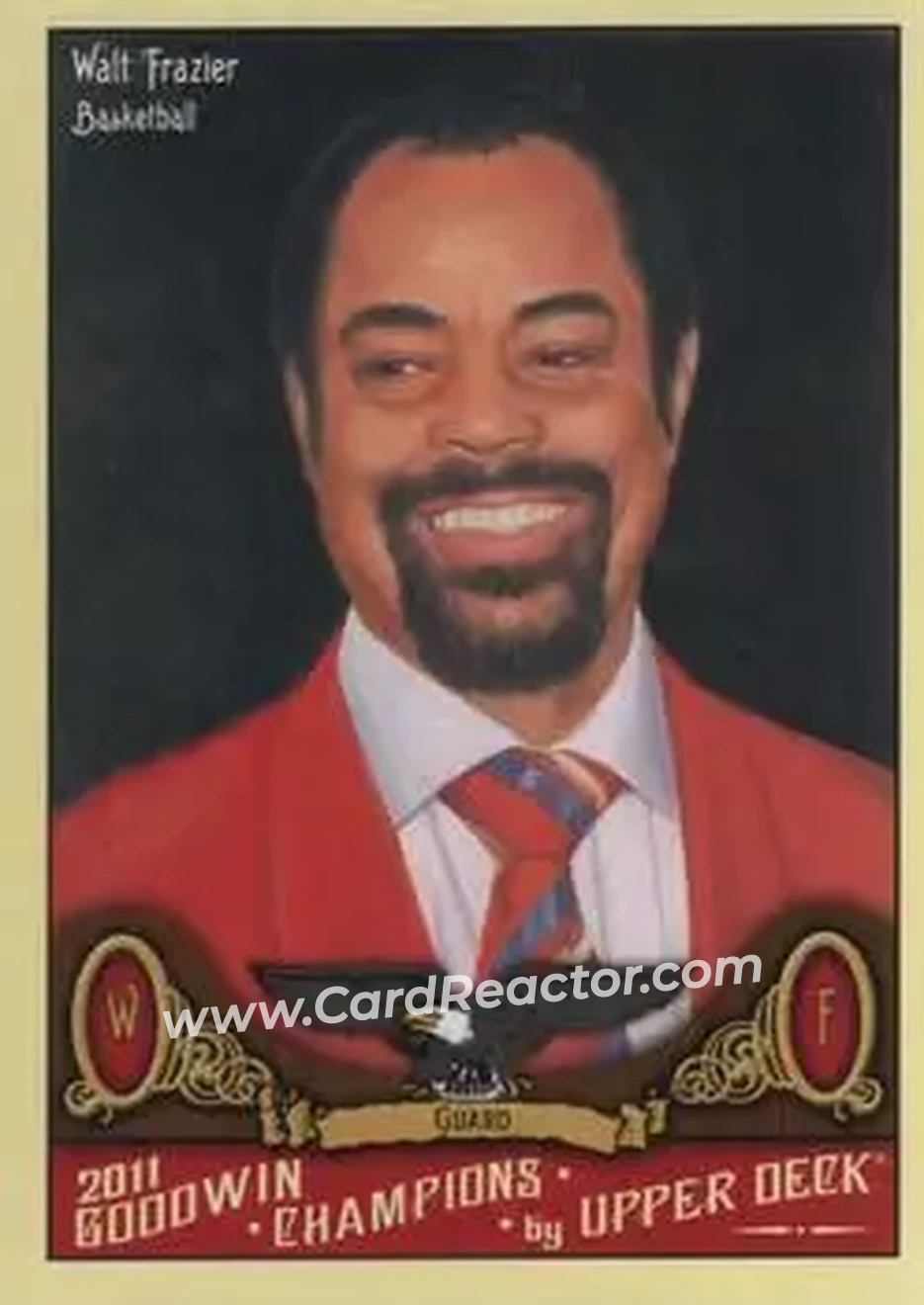 2011 Upper Deck Goodwin Champions #8 - Walt Frazier