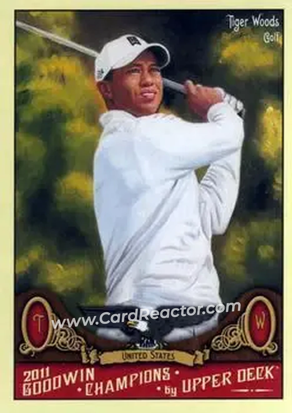 2011 Upper Deck Goodwin Champions #21 - Tiger Woods