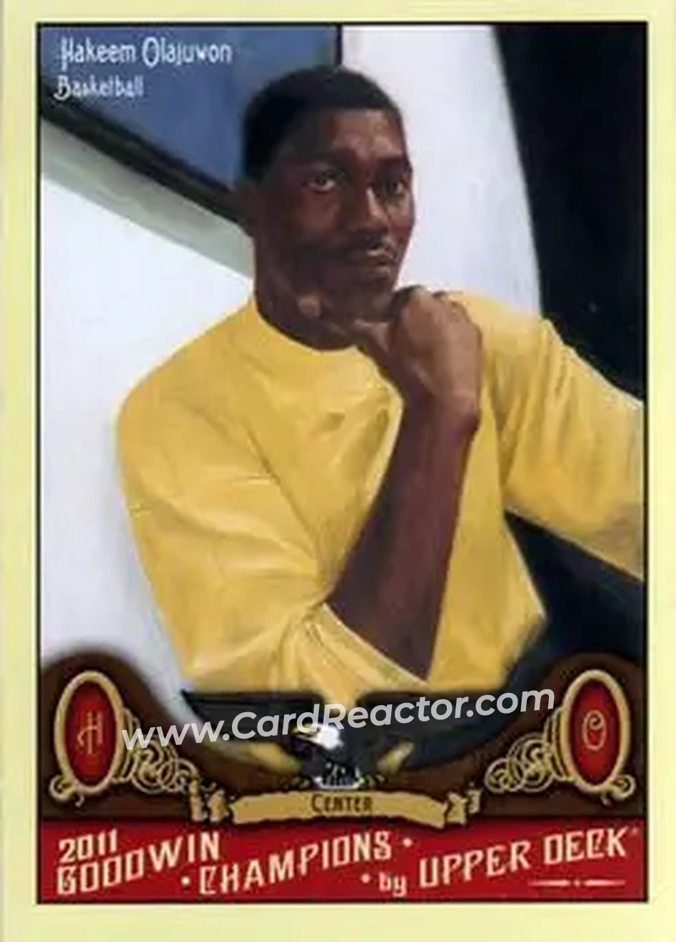 2011 Upper Deck Goodwin Champions #35 - Hakeem Olajuwon