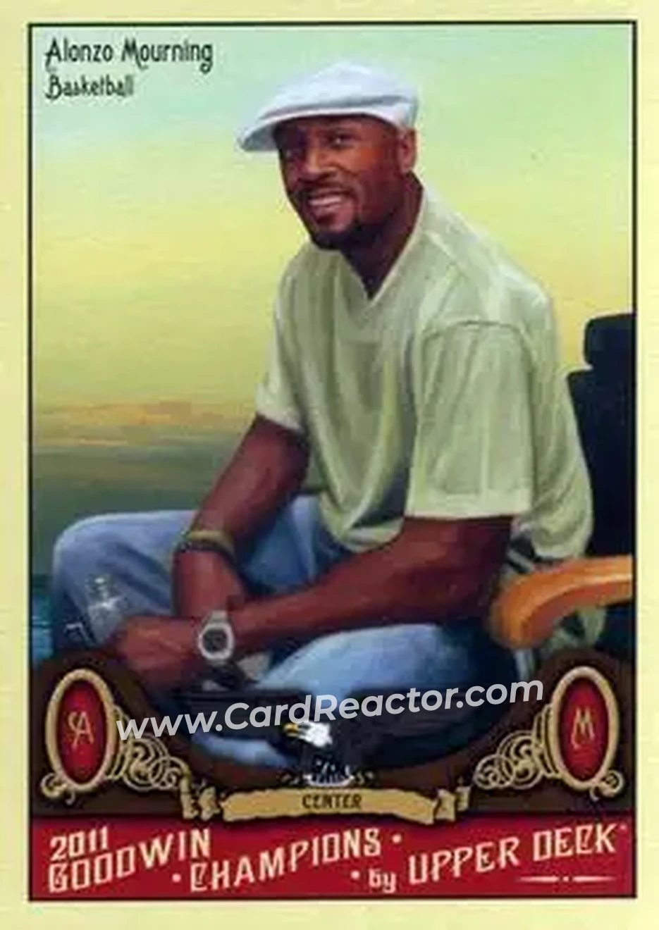 2011 Upper Deck Goodwin Champions #44 - Alonzo Mourning