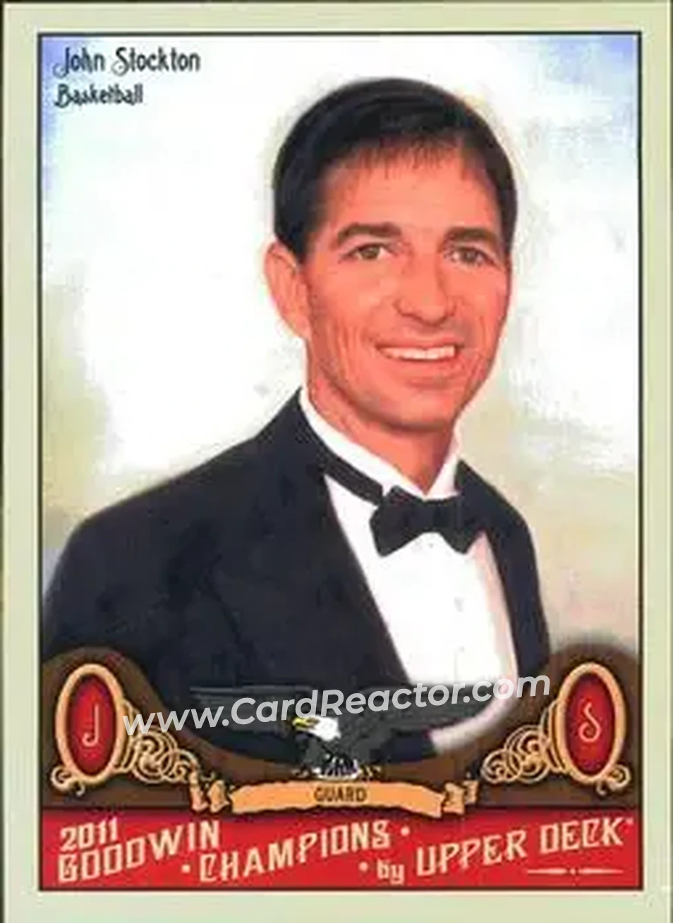 2011 Upper Deck Goodwin Champions #45 - John Stockton