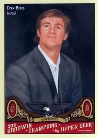 2011 Upper Deck Goodwin Champions #48 - Drew Brees