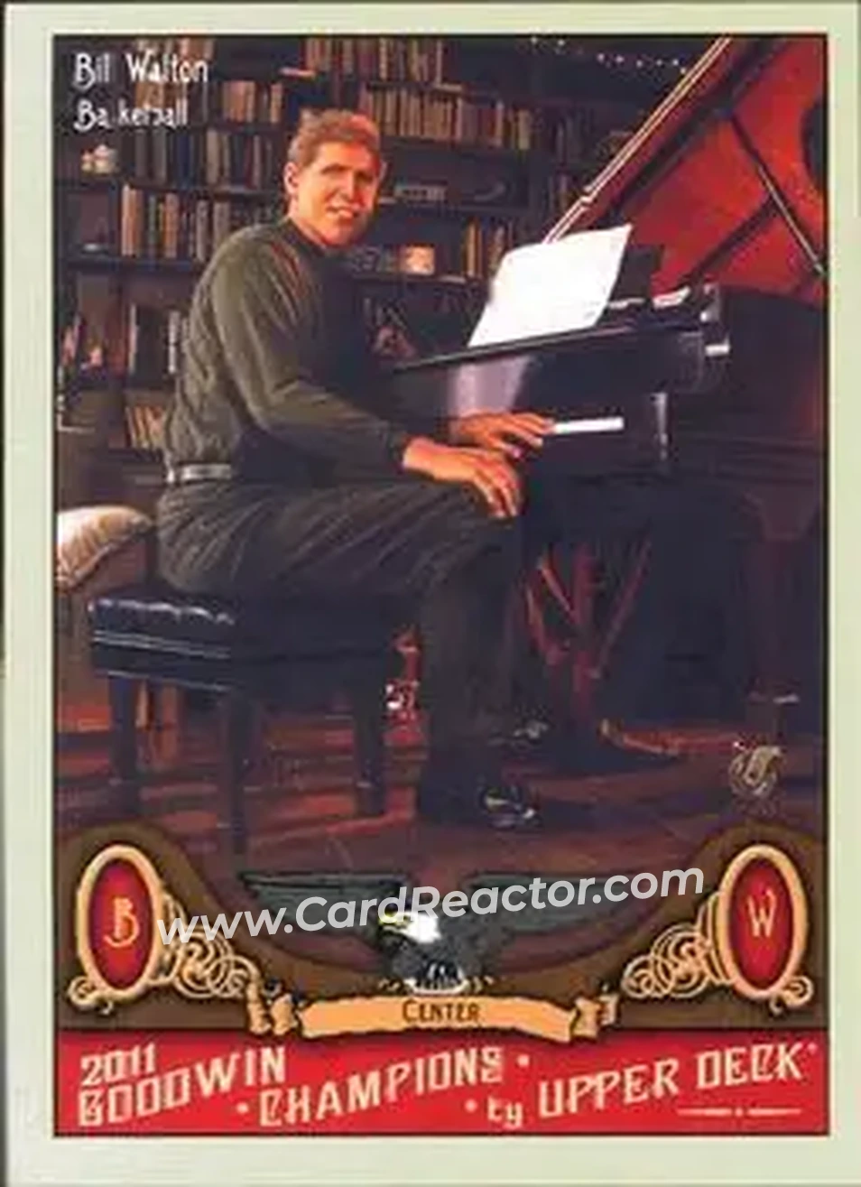 2011 Upper Deck Goodwin Champions #55 - Bill Walton