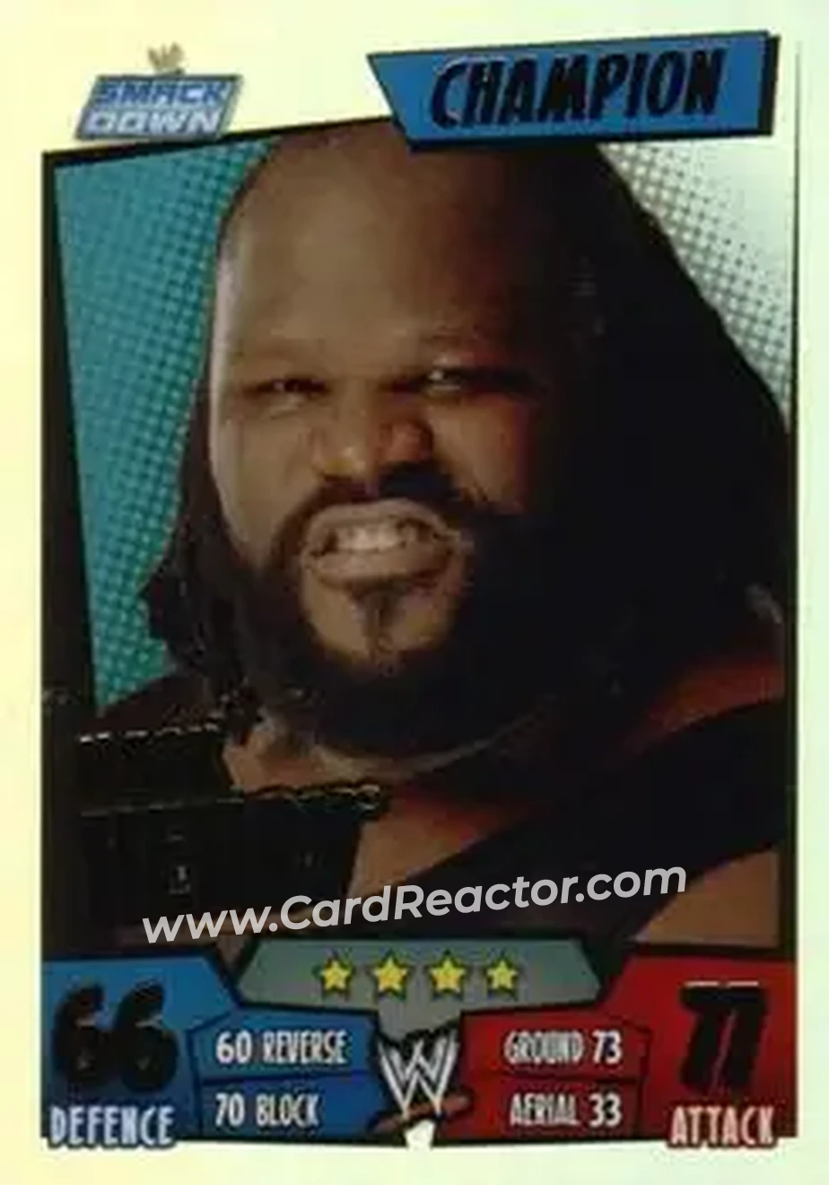 2011 Topps Slam Attax WWE Rumble #14 - Mark Henry