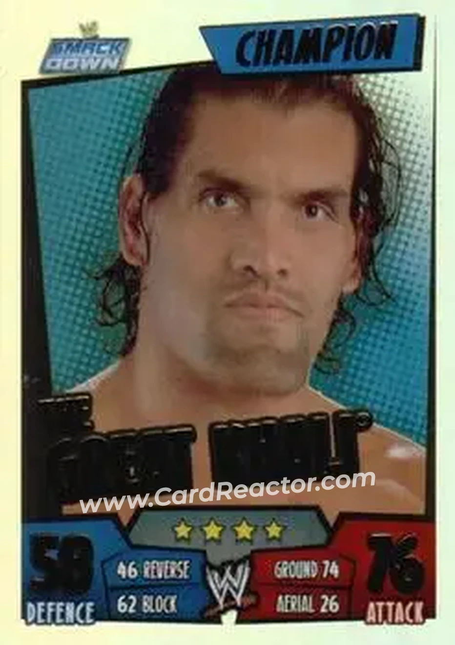 2011 Topps Slam Attax WWE Rumble #15 - The Great Khali