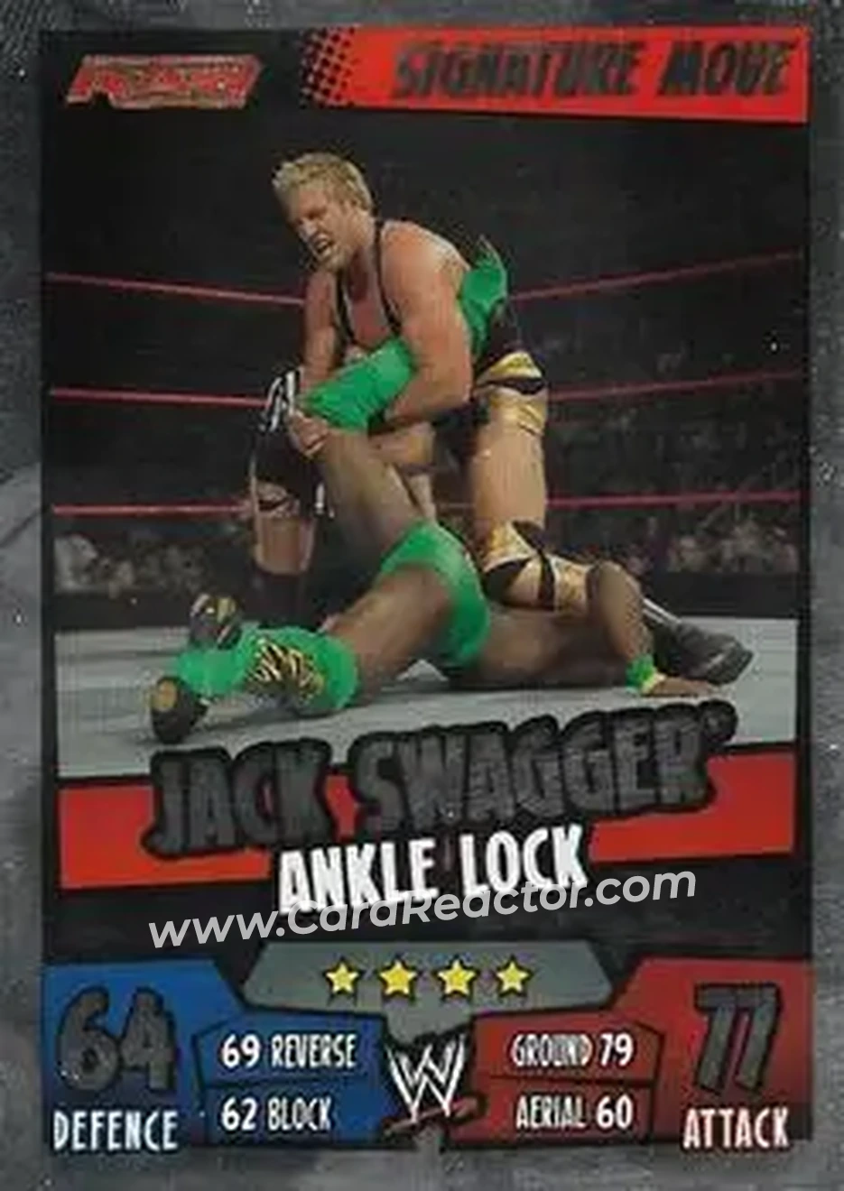 2011 Topps Slam Attax WWE Rumble #18 - Jake Hager