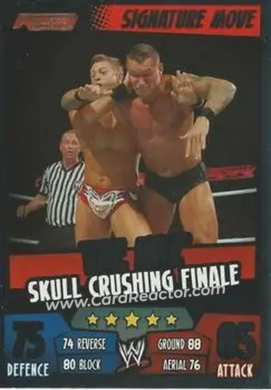 2011 Topps Slam Attax WWE Rumble #21 - The Miz