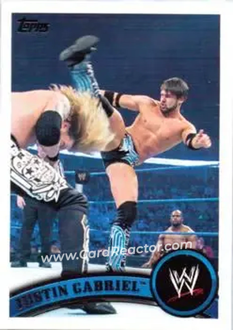 2011 Topps WWE #8 - Justin Gabriel