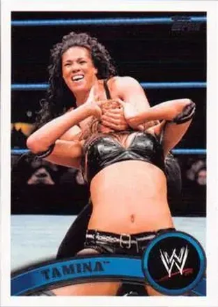 2011 Topps WWE #24 - Tamina