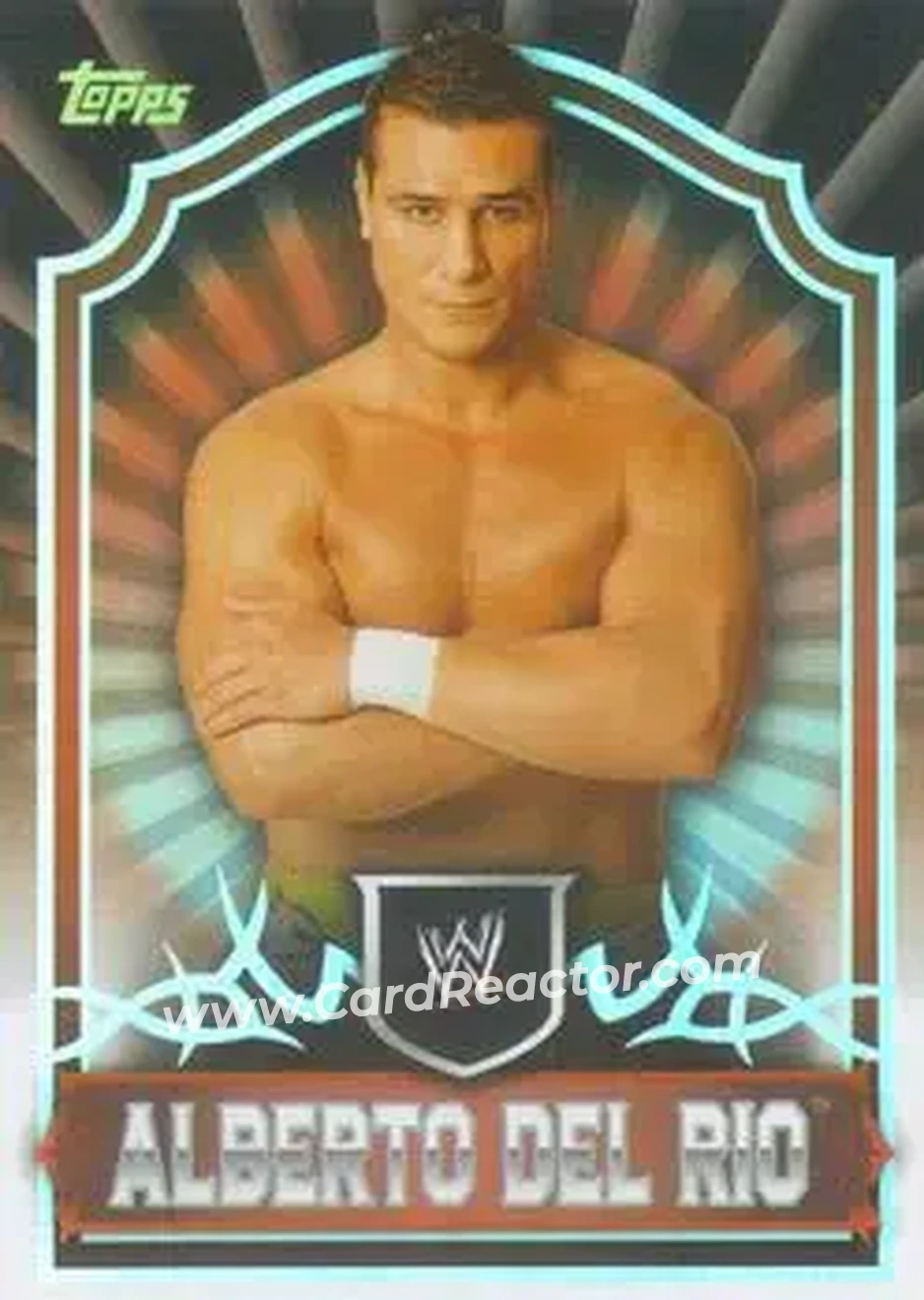 2011 Topps WWE Classic #2 - Alberto Del Rio
